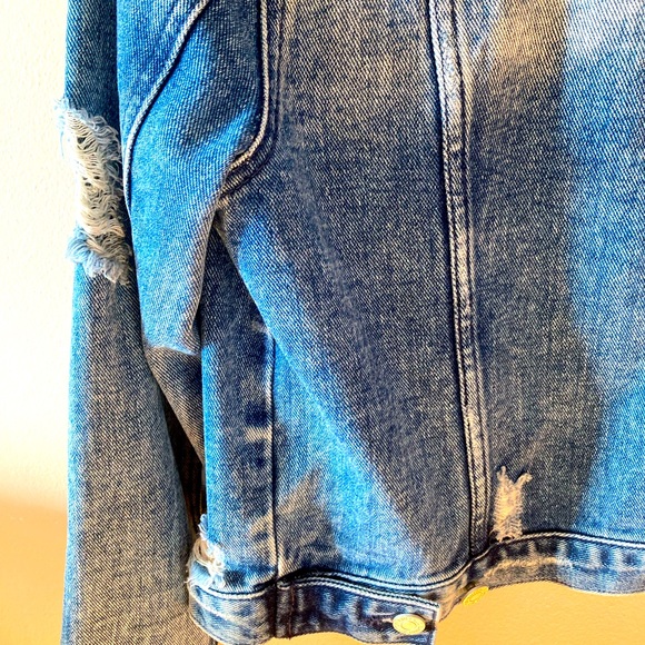 Buffalo distressed jean jacket - Picture 6 of 6